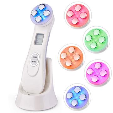 5-in-1 Skin Tightening Photon Therapy Facial Cleanser